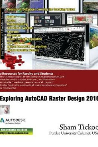 Cover of Exploring AutoCAD Raster Design 2016