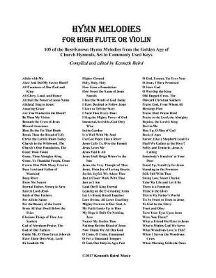 Cover of Hymn Melodies for High Flute