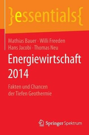 Cover of Energiewirtschaft 2014