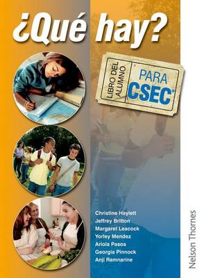 Book cover for 'Que Hay? for CSEC
