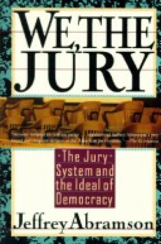 Cover of We, the Jury