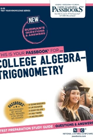 Cover of College Algebra-Trigonometry (Q-29)