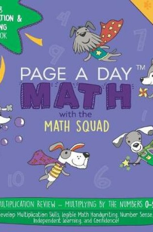 Cover of Page a Day Math Multiplication & Handwriting Review Book