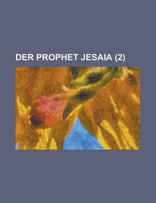 Book cover for Der Prophet Jesaia (2)