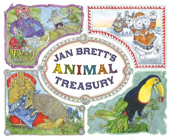 Book cover for Jan Brett's Animal Treasury