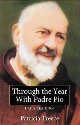 Book cover for Through the Year with Padre Pio