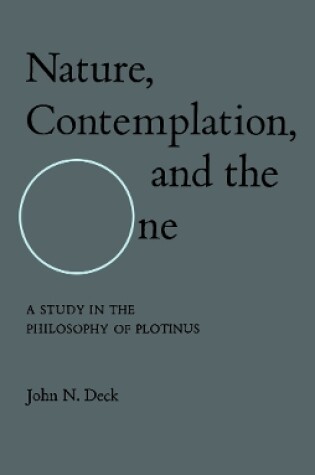 Cover of Nature, Contemplation, and the One