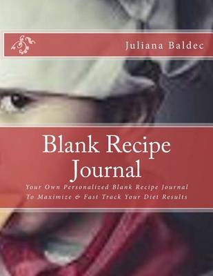 Book cover for Blank Recipe Journal