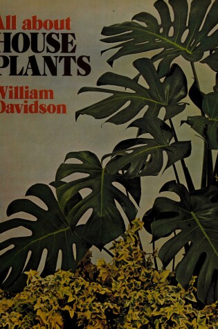 Cover of All About House Plants