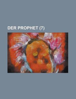 Book cover for Der Prophet (7)