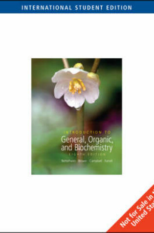Cover of Introduction to General, Organic and Biochemistry