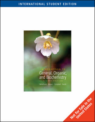 Book cover for Introduction to General, Organic and Biochemistry