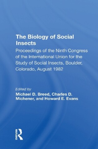 Cover of The Biology Of Social Insects