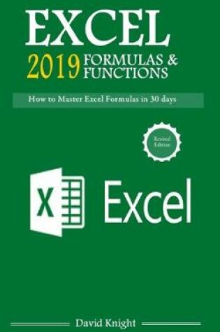 Cover of Excel 2019 Formulas & Functions