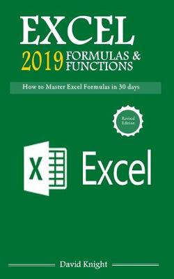 Book cover for Excel 2019 Formulas & Functions