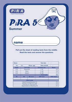 Cover of Progress in Reading Assessment Test 5, Summer Pk10