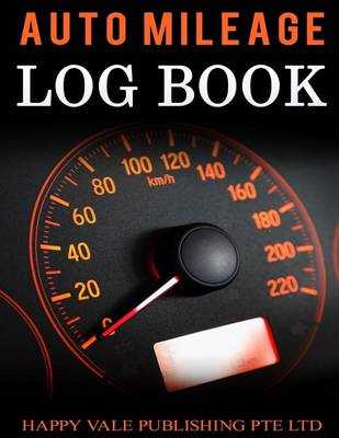 Book cover for Auto Mileage Log Book