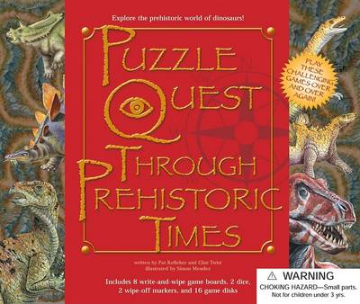 Book cover for Puzzle Quest Through Prehistoric Times