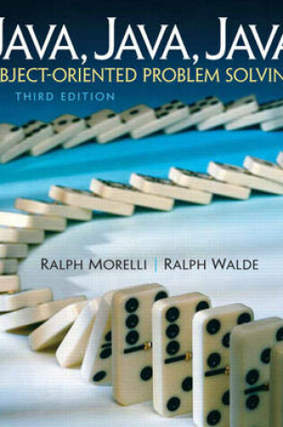 Cover of Java, Java, Java, Object-Oriented Problem Solving