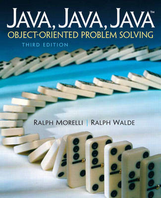 Book cover for Java, Java, Java, Object-Oriented Problem Solving