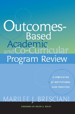 Book cover for Outcomes-Based Academy and Co-Curricular Program Review