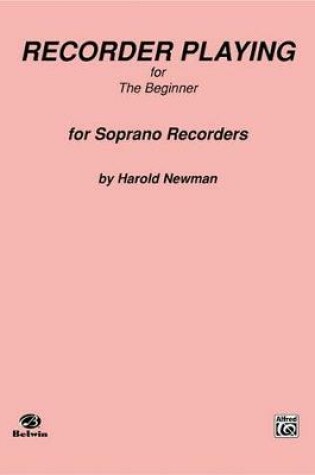 Cover of Recorder Playing for the Beginner (Soprano)