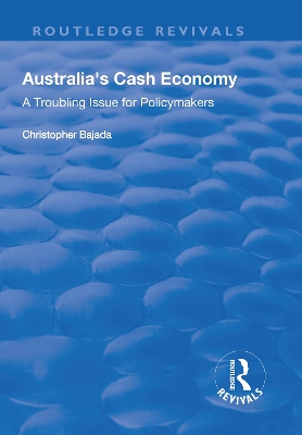 Book cover for Australia's Cash Economy