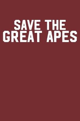 Book cover for Save the Apes