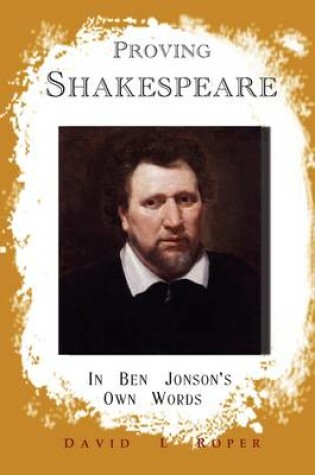 Cover of Proving Shakespeare