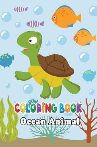 Cover of Ocean Animal Coloring Book