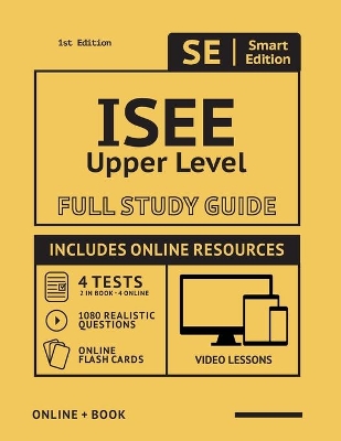 Book cover for ISEE Upper Level Full Study Guide