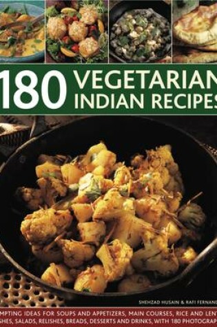 Cover of 180 Vegetarian Indian Recipes