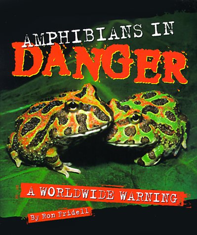 Book cover for Amphibians in Danger