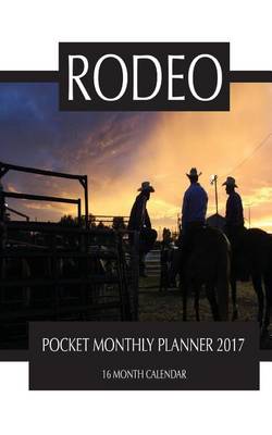 Cover of Rodeo Pocket Monthly Planner 2017