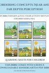 Book cover for Learning Sheets for Children (Ordering concepts near and far depth perception)