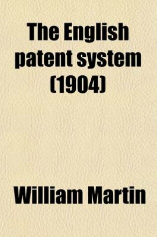 Cover of The English Patent System