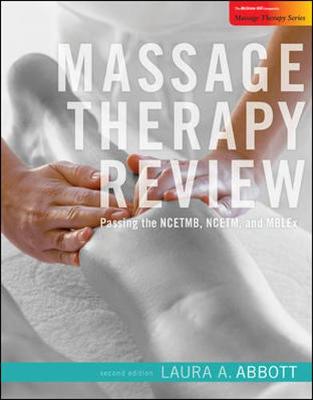 Book cover for Massage Therapy Review with Passcode Card