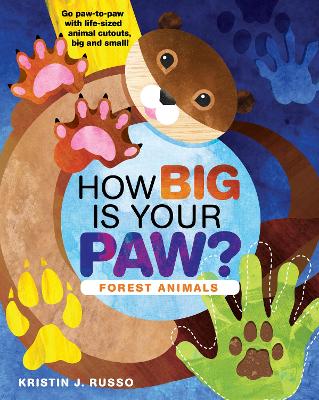 Book cover for How Big Is Your Paw? Forest Animals