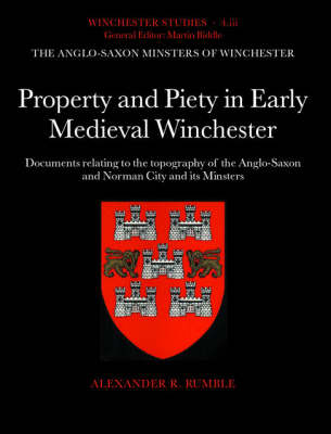 Book cover for The Anglo-Saxon Minsters of Winchester