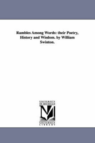 Cover of Rambles Among Words