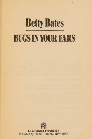 Cover of Bugs in Your Ears