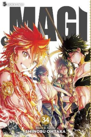 Cover of Magi: The Labyrinth of Magic, Vol. 34