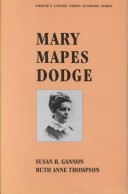 Book cover for Mary Mapes Dodge