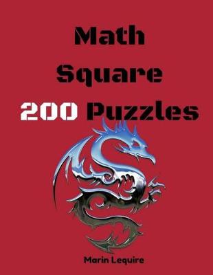 Book cover for Math Square 200 Puzzles