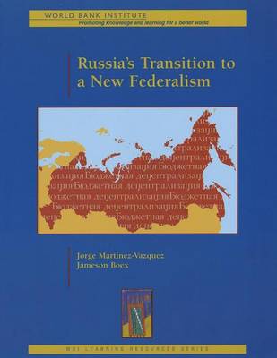 Cover of Russia's Transition to a New Federalism