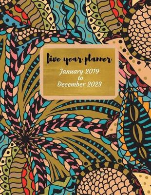 Book cover for 2019 - 2023 Lotus Five Year Planner