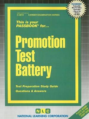 Cover of Promotion Test Battery