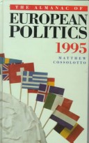 Book cover for Almanac European Politics 1994