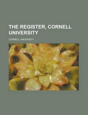 Book cover for The Register, Cornell University