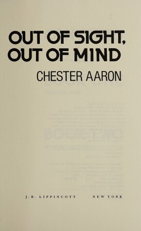 Book cover for Out of Sight, Out of Mind